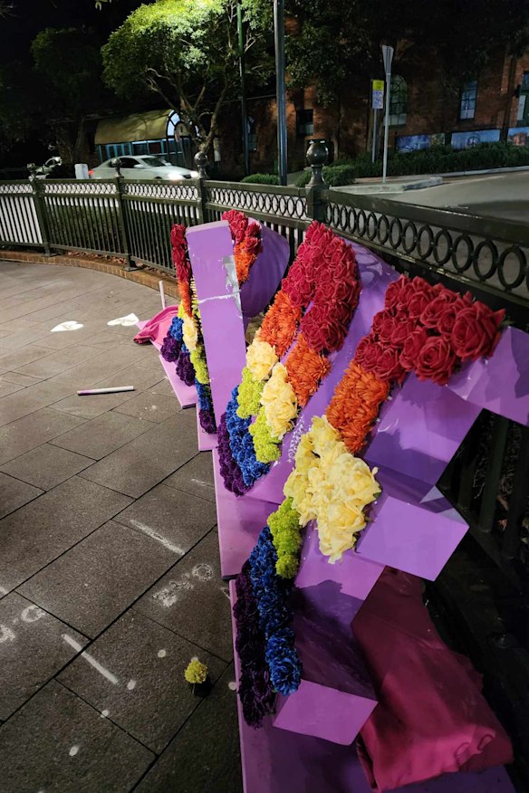 Camden Council said it was deeply disappointed and would replace the display.