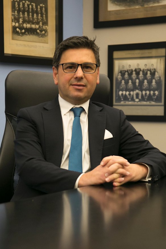 Sharks CEO Dino Mezzatesta.