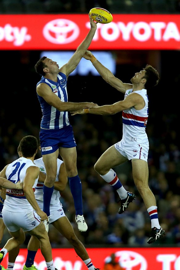 The Western Bulldogs and North Melbourne competed in the AFL's first Good Friday clash in 2017.