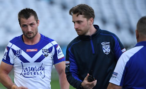Kieran Foran has played his last game for the Bulldogs after injuring his pec on Saturday.