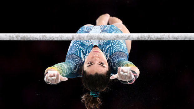‘Keep moving forward’: Godwin’s miracle month inspires Australian gymnasts to silver
