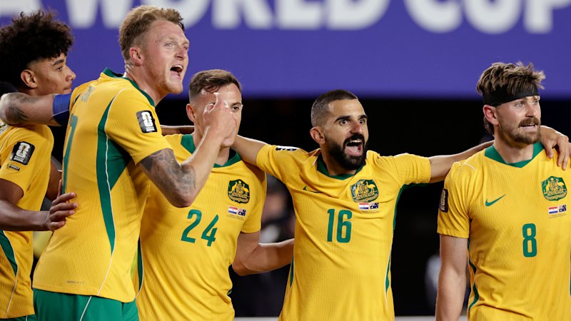 Injured Socceroos fly home as teammates set sights on World Cup history