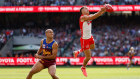 The AFL wants a bigger slice of money from fans who bet on match results, player disposals and goals.