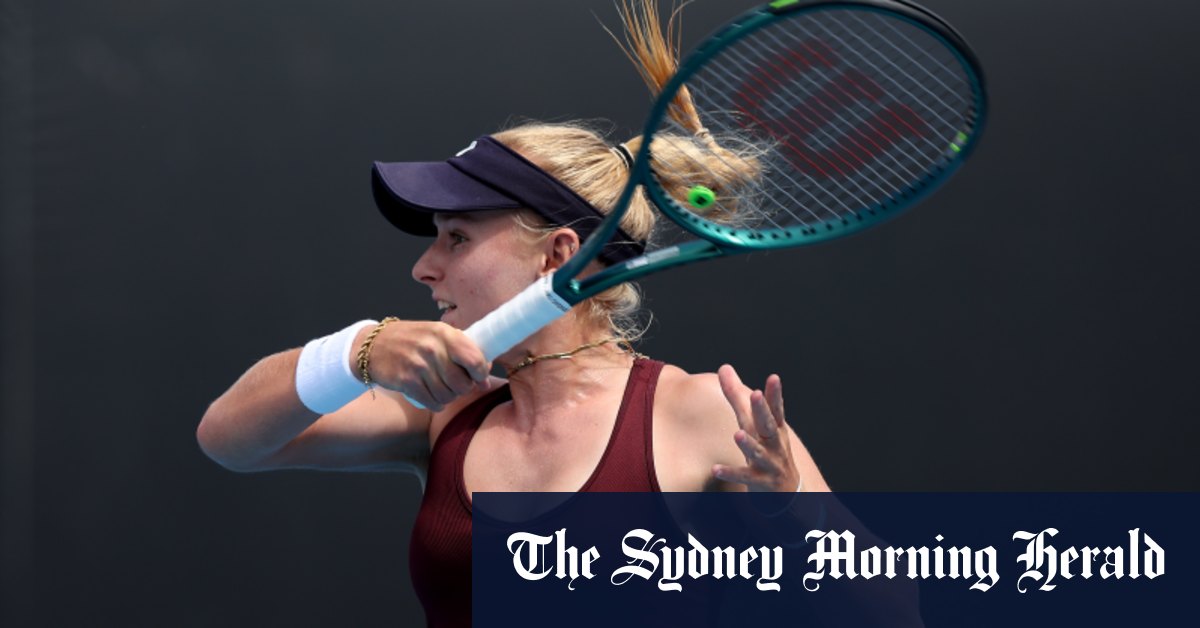 ‘That could be me’: The Australian talent following in Ash Barty’s footsteps