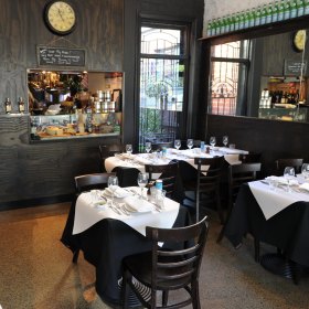 Inside Rina’s in Armadale.