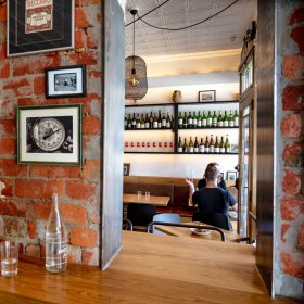 Inside Mister Sandrino.