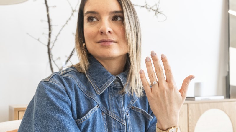 Average spend on sales wedding ring