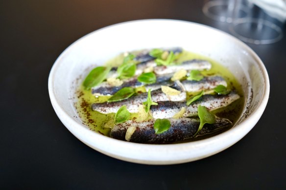 Sonny’s sardines: “The little fillets are imbued with knock-out flavour.”