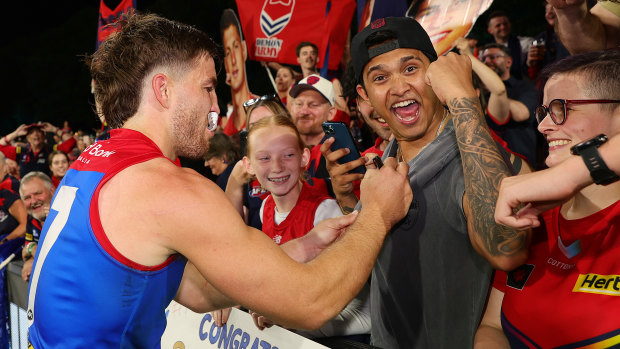Gawn says win over Power shows Dees are united; Scott’s pride after Bombers surge to victory