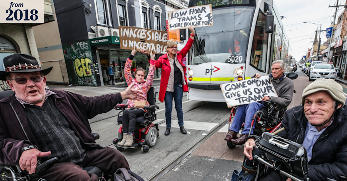 Greens councillors favour cyclists over accessible tram 'super stops ...