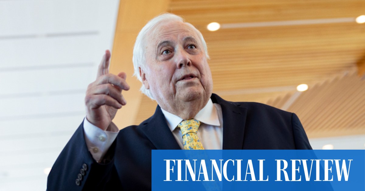 afr.com - Ronald Mizen - Get ready for the biggest Clive Palmer advertising campaign ever