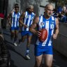 ‘Pretty special’: Ben Cunnington makes his much-anticipated return to footy