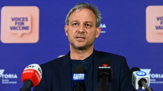 Chief Health Officer Professor Brett Sutton.