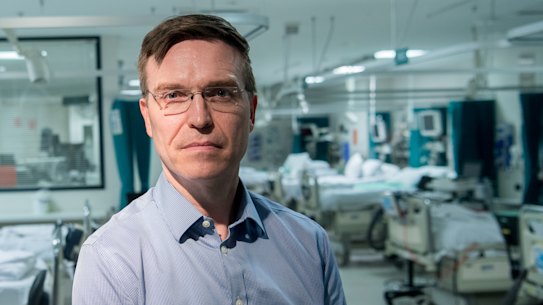 Dr Stephen Warrillow says nurses are the "true champions" of ICUs.