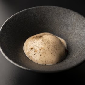 White peach and pu-erh tea.