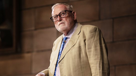 Economics editor Ross Gittins celebrated 50 years at The Herald in 2024