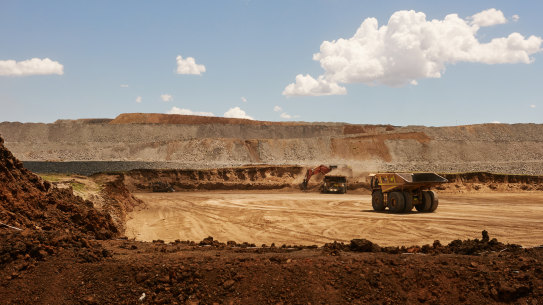 The Daunia coal mine in Queensland is one of the two mines put up for sale by BHP and its partner, Japan’s Mitsubishi.