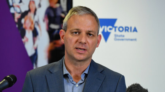 Chief Health Officer Brett Sutton is urging people not to take their foot off the social-distancing brake. 