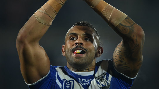 Addo-Carr is expected to be stood down by the Bulldogs.