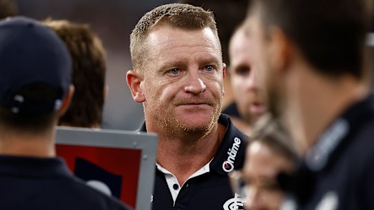 Michael Voss’ men are yet to open their account in 2025, but they put in a much stronger showing against the Hawks.