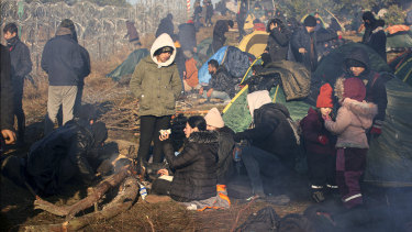 Pawns in a Belarusâ political calculation: Migrants from the Middle East have been lured to the Belarus-Poland border near Grodno, Belarus.