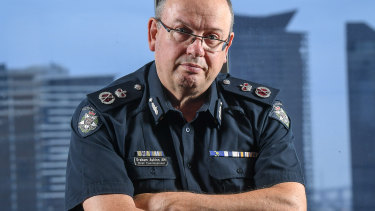 Victoria Police Chief Commissioner Graham Ashton.