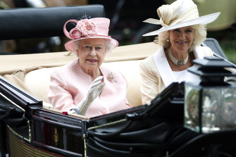 Queen Elizabeth and Camilla, Duchess of Cornwall – pictured here at Royal Ascot – have increasingly appeared together in public.