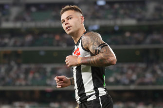 Magpies forward Jamie Elliott will play his first match since round four.