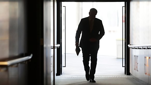 Prime Minister Scott Morrison at the launch of the 2020 Defence Strategic Update on Wednesday.