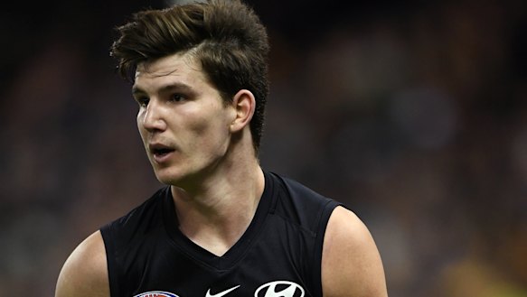 Baby Blue: Angus Schumacher made his debut against West Coast.