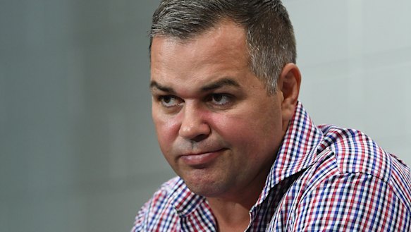 "I did not white ant Michael Maguire" ... Broncos coach Anthony Seibold wants to set the record straight.