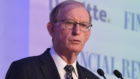 AMP chairman David Murray had a swipe at too much regulation.