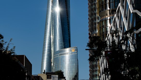 Crown's Barangaroo casino can't yet open for gambling.