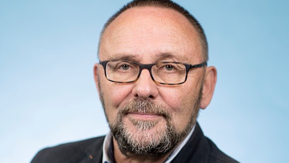 Frank Magnitz, member of the AfD parliamentary group in Berlin, Germany. 