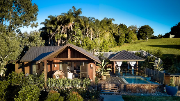 The Gaia retreat is a 22-bedroom sanctuary with an attached day spa, fitness centre and salt-water pool.