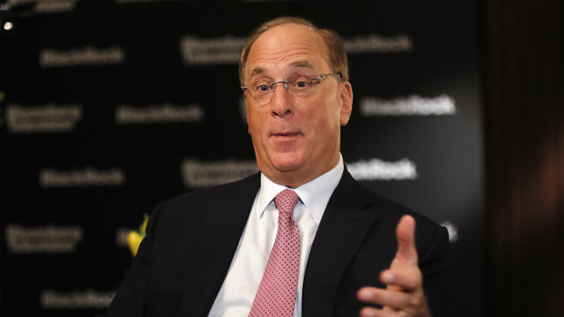 Larry Fink ... "We will see changes in capital allocation more quickly than we see changes to the climate itself." 
