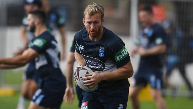 Stepping up: Matt Prior says he owes his Blues call-up to Sharks teammate Andrew Fifita.