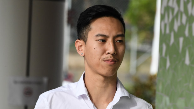 Mr Mokmool's brother Charlie Huynh at the inquest on Friday.