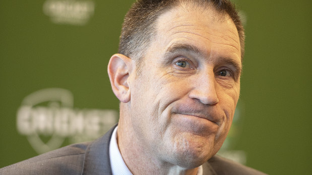 James Sutherland has stood down after 17 years as Cricket Australia's chief executive. 