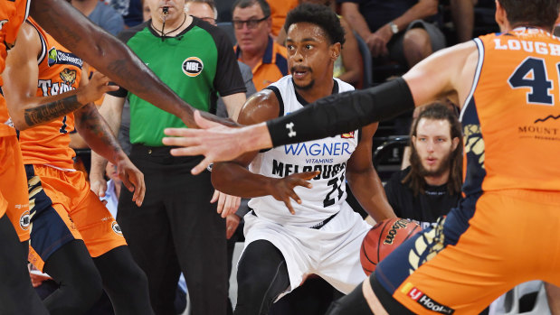 Casper Ware starred for United against the Taipans.