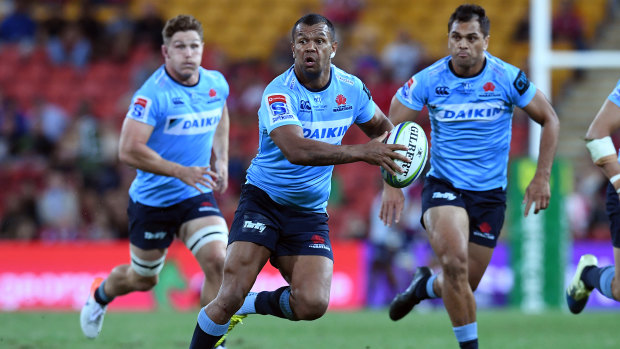 Rocks and diamonds: Kurtley Beale can be erratic but it's been far more of the latter recently for the Waratahs.