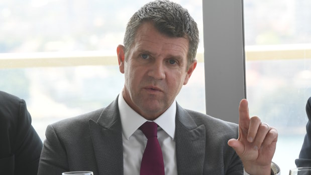 Mike Baird at the superfunds roundtable on Tuesday.