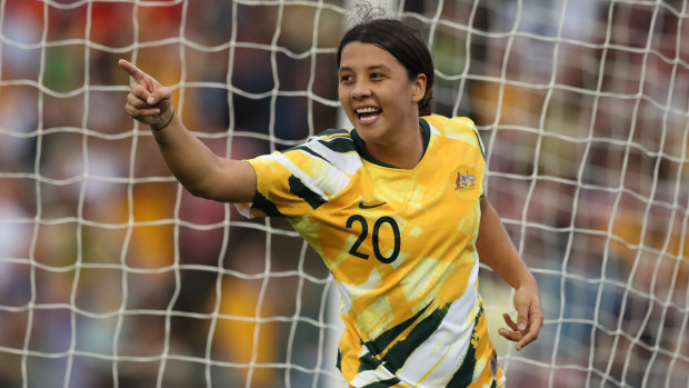 'I'm just nervous': Sam Kerr and the rest of Australia face an anxious wait for the vote for the 2023 Women's World Cup. 