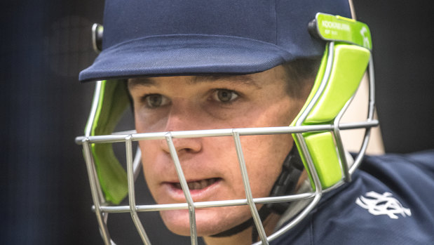 Peter Handscomb won't play for Victoria early in the season if picked for Australia.