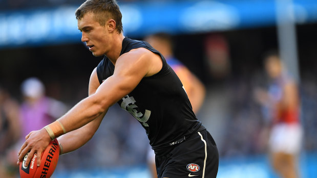 Teague said Patrick Cripps was back to being to a 'great player' on Saturday.