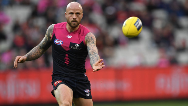 Melbourne co-captain Nathan Jones. Will the Demons make the finals?