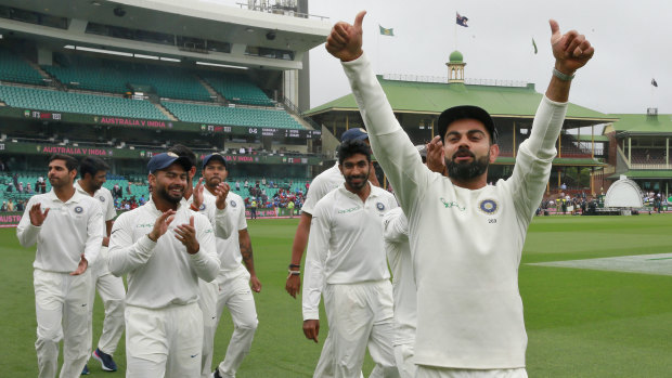 Virat Kohli's India defeated Australia during their last series here.
