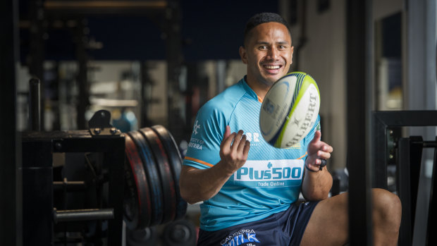 Brumbies recruit Toni Pulu was once dubbed the fastest man in New Zealand rugby.