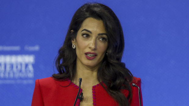 Human rights lawyer Amal Clooney has welcomed the Australian government's consideration of Magnitsky-style legislation.