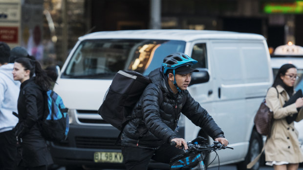 Uber Eats is overhauling its contracts with riders from March.